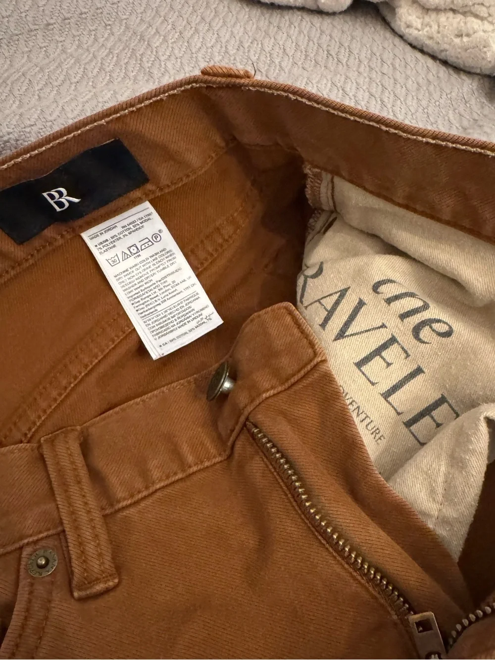 Banana Republic Rust Brown Slim Pants